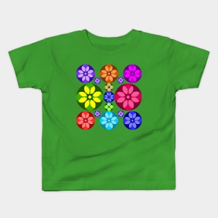 Colorful petals Kids T-Shirt